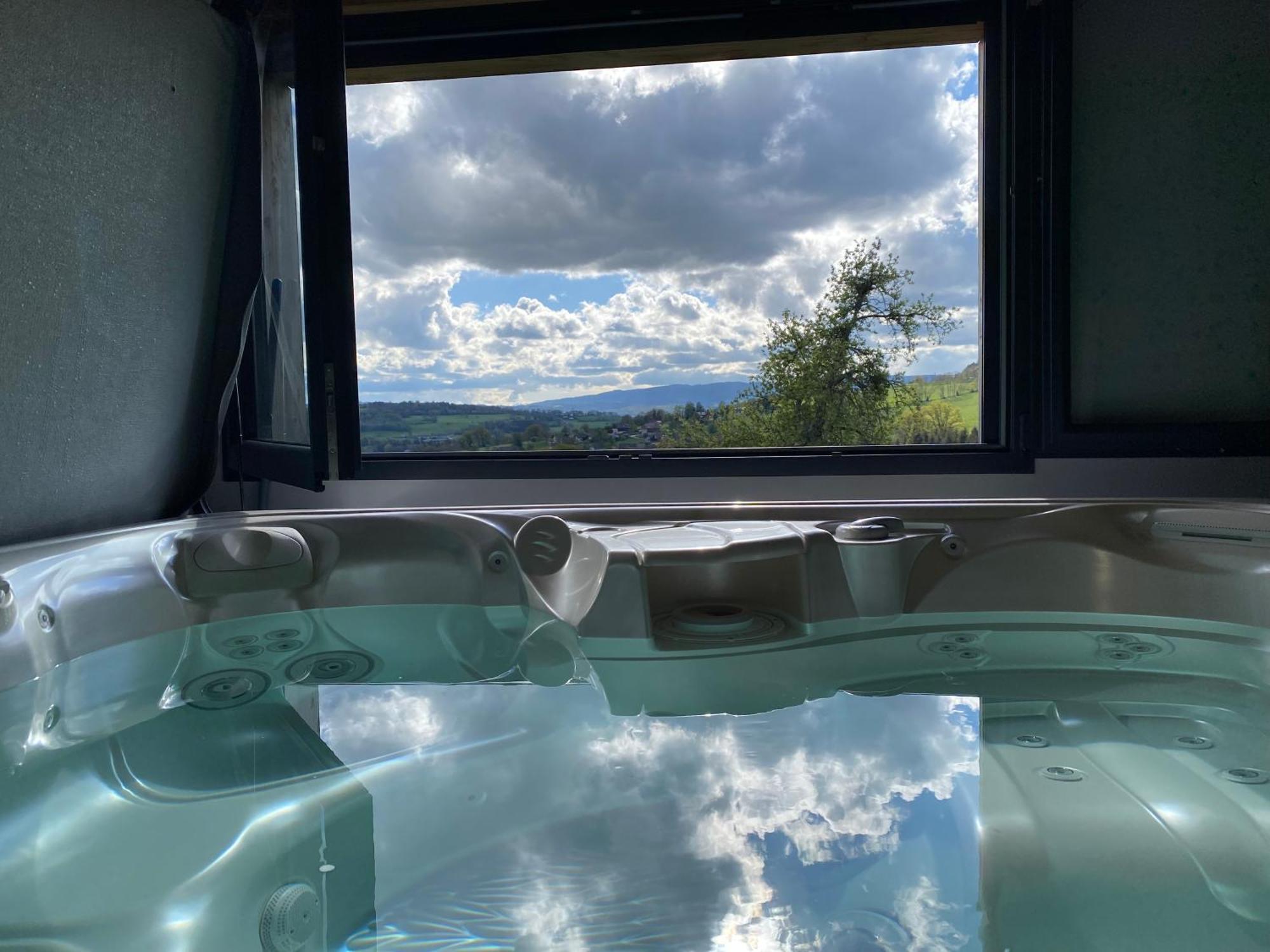 Gite De Charme Avec Jacuzzi #Calme #Cosy Viuz-en-Sallaz Kültér fotó